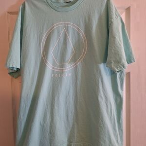 Volcom Men's Mint Green Short Sleeve Tee
